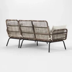 Latigo Patio Sectional Gray/Brown/Linen - Opalhouse™ -Opalhouse GUEST 5eae43d8 5c64 4cc3 9138 f7a903fdf2b9