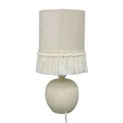 Small Table Lamp With Fringe Shade Off-White (Includes LED Light Bulb) - Opalhouse™ Designed With Jungalow™ -Opalhouse GUEST 6a5a28fb 40e2 4ccf aad5 699d151bc234