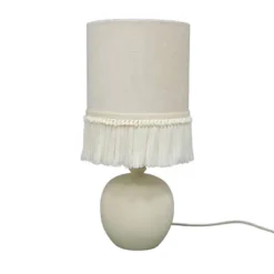 Small Table Lamp With Fringe Shade Off-White (Includes LED Light Bulb) - Opalhouse™ Designed With Jungalow™ -Opalhouse GUEST 7b52390b 0f9b 4c1c be8b 991b426944b8