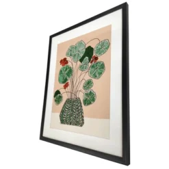(Set Of 3) 9" X 18"/14" X 14"/16" X 20" Floral Mixed Size Frames Black - Opalhouse™ Designed With Jungalow™ -Opalhouse GUEST 9b7806e0 dc94 4948 8359 b4fdef66eaaa