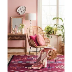 Lily Rattan Armchair With Metal Legs - Assembly Required - Opalhouse™ -Opalhouse GUEST a6603c6a fe9a 4b41 a3f9 40ad3c0aa77c