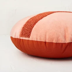 Beaded Peace Sign Round Throw Pillow - Opalhouse™ Designed With Jungalow™ -Opalhouse GUEST af0da121 3dd1 4b50 a6c6 79aa60c59053