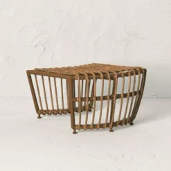 Topanga Club Chair With Ottoman - Blue/Brown - Opalhouse™ Designed With Jungalow™ 18 Topanga Club Chair With Ottoman - Blue/Brown - Opalhouse™ Designed With Jungalow™ -Opalhouse GUEST bb0fc57f 6257 4edf bee0 36cd1ab7978e