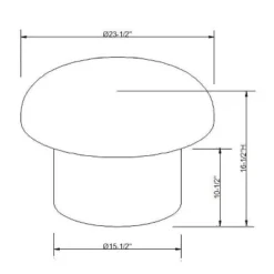 Maddalena Mushroom Stool - Opalhouse™ Designed With Jungalow™ 11 Maddalena Mushroom Stool - Opalhouse™ Designed With Jungalow™ -Opalhouse GUEST c2878331 038a 4ac5 ad14 266eb978ce44