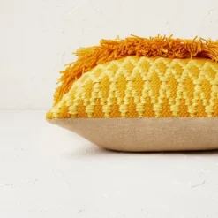 Diamond Textured Woven Square Throw Pillow - Opalhouse™ Designed With Jungalow™ -Opalhouse GUEST d72f8b49 7485 4bfe ba88 7682b4ea983d