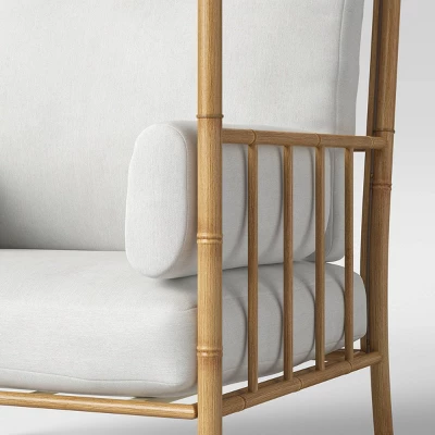 Calla Canopy Patio Accent Chair - White - Opalhouse™ 6 Calla Canopy Patio Accent Chair - White - Opalhouse™ - Image 4